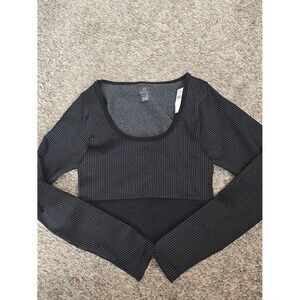 Offline By Aerie Cropped Shirt